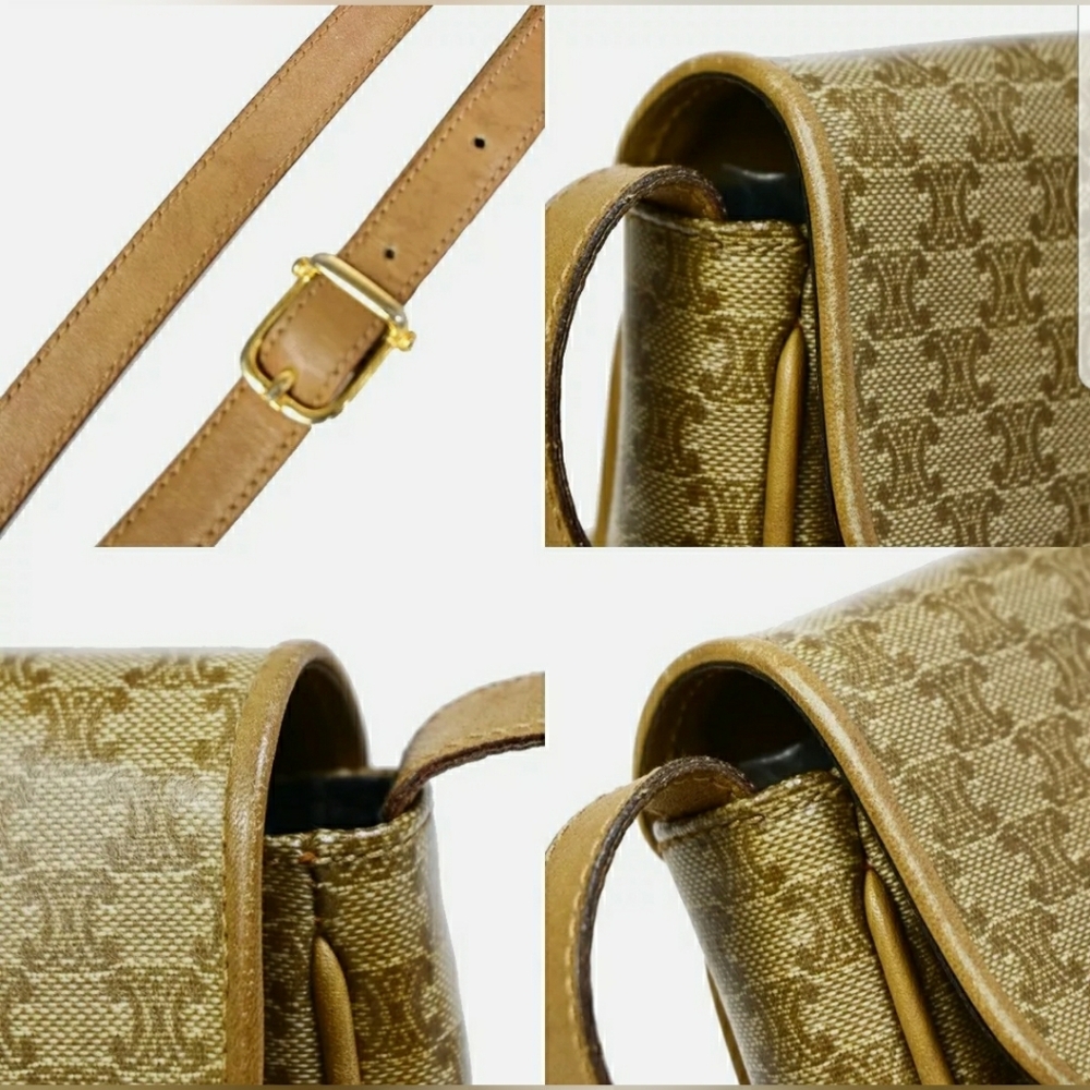 Celine Macadam Pattern Crossbody Mini Shoulder B - image 8